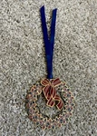 Beacon Design Patriotic Wreath Ornament Chemart Christmas Tree Decor Usa Flag. Fixed Price $12.00.