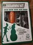 Wembley Snowman Kit 12 Pc Eyes Carrot Nose Mouth Pipe Buttons New. Fixed Price $13.99.