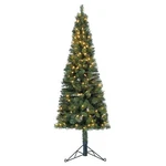 Home Heritage Corner 5 Foot 100 Led Pre-lit Artificial Christmas Tree, Green. Fixed Price $71.63.
