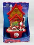 Hallmark Magic Mechanical Santa's Checklist Lights, Motion, Sound Nib. Fixed Price $14.99.