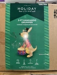 Kangaroo Drummer 3 Ft 70 Led Lights Tinsel Indoor Outdoor Christmas Decor Statue. Fixed Price $59.99.