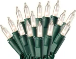 Dobar White Christmas Tree Lights Outdoor - 100 Count Clear .... Fixed Price $22.36.