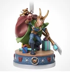 Disney Marvel Loki Light-up Living Magic Sketchbook Christmas Tree Ornament Nwt. Fixed Price $26.00.