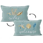 Throw Pillows,coastal Covers,nautical Beach Decorative P.... Fixed Price $17.91.