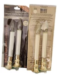 Darice Brass Battery Candle Lamps 2-PACK Welcome Window Lights Set Of. Fixed Price $14.96.