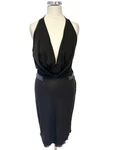 Bnwt Costume National Black Jersey Halterneck Pencil Dress Size 40 Uk 8 Rrp 320. Fixed Price $114.18.