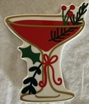 Coton Colors Happy Everything Mini Small Attachment Cocktail Glass Holiday New. Fixed Price $29.00.