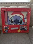 Disney Stitch Santa Claus Christmas Festive Fence Sitters, 20.47"X1.57"X15.74". Fixed Price $40.00.