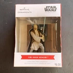 Hallmark Disney Star Wars Obi-wan Kenobi Christmas Tree Ornament. Fixed Price $19.00.