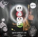 Nightmare Before Christmas Light Up Paper Lanterns 4 Count 30TH Anniversary. Fixed Price $15.00.