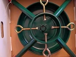 Jack-post Welded Steel Christmas Tree Stand Mod. 5244-ME. New. Max 8 Foot. Fixed Price $46.71.