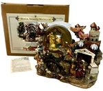 Grandeur Noel 2003 Musical Animated Wind Up Rotating Nativity Waterglobe - Video. Fixed Price $29.62.