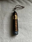 Inge Brown Cigar Stogie German Glass Christmas Ornament 4.6 Inch. Fixed Price $21.99.