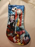 Disney's Nightmare Before Christmas Hanging Stocking, 19", By Kurt Adler. Fixed Price $12.00.