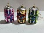 3 Kirklands Home Blown Glass Beer Can Seltzer Soda Christmas Ornaments New. Fixed Price $24.99.