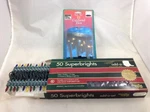 Superbright Multi-colored Holiday Christmas Lights With Garland Ties Pack. Fixed Price $12.55.