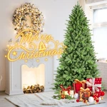 Artificial 6FT Green Christmas Tree With 1168 Pe Pvc Mixed Branch Tips, Hinged. Fixed Price $130.00.