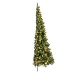 Vickerman 90" Chapel Pine Led Lights Artificial Christmas Half Tree Green. Fixed Price $511.48.