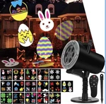 Holiday Projector Light, Halloween Christmas Lights 16 Hd Slides. Fixed Price $19.99.