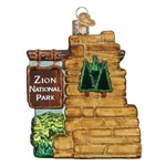 Old World Christmas Zion National Park (36285) Ornament W/owc Box. Fixed Price $22.39.