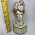 Collectable Vtg Seymour Mann Musical Box Angel Playing Flute Works Well. 8. Fixed Price $25.00.
