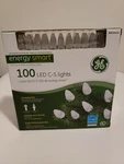 Ge Energy Smart 100 Led Crystal Miniature Lights Green Wire Indoor/outdoor -B35. Fixed Price $18.90.