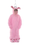 Cody Foster Christmas Story Movie Ralphie Pink Bunny Costume Glass Ornament. Fixed Price $26.99.