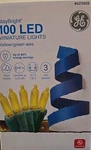 Ge Staybright 100-CT 24.75-FT Constant Yellow Mini Led Plug-in Easter Halloween. Fixed Price $13.99.