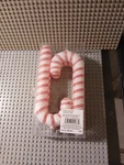 4 Ashland Shatter Proof 7" Candy Cane Christmas Ornaments Red White Stripe-new. Fixed Price $12.60.