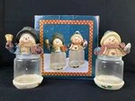 Piece Winter Snowman Candy Jars Holiday Christmas Containers #284949. Fixed Price $7.64.