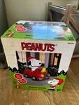 Peanuts 6 Foot Christmas Scene Car Woodstock Snoopy Airblown Yard Inflatable-nib. Fixed Price $189.99.