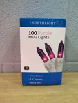 Northlight 100 Pack Purple Mini Christmas Lights 2.5" Spacing White Wire. Fixed Price $33.15.