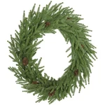 212 Main 83C-113V00GN 24 In. Homcom Christmas Wreath Artificial Norfolk Pine .... Fixed Price $36.16.