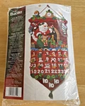 Bucilla Must Be Santa Felt Christmas Countdown Advent Calendar Kit 86312 New. Fixed Price $199.99.