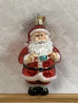Old World Christmas Santa Revealed Ornament Owc Face Mask W/tag. Fixed Price $15.02.