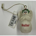 Ganz Heather Snowman Angel Christmas Ornament. Fixed Price $7.67.
