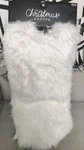 Christmas Tree Skirt Round (48INCHES) White Faux Fur Hobby Lobby New W/tags. Fixed Price $28.00.
