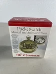 Mr Christmas Animated Train Pocket Watch Clock Musical Railroad Box 2005. Fixed Price $99.99.