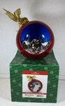 Kurt Adler Animated Musical Fiber Optic Ball 8 Christmas Village W/ice Skaters. Fixed Price $19.99.