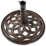 New Gardenised Outdoor Patio Bronze Cast Iron Umbrella Base Holder Stand. Fixed Price $182.54.