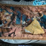 Disney Beauty And The Beast Tapestry Wall Hanging Decor Innovative Design Group. Fixed Price $300.00.