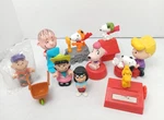 Charlie Brown Peanuts Gang Figures Mcdonald's Happy Meal Mixed Lot Of 10. Fixed Price $12.99.