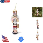 Gingerbread Man Nutcracker Ornament 5 Inch Wooden Christmas Decoration. Fixed Price $27.19.