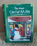 The Magic Snowman Holiday Christmas Metal / Tin Hinged Box 8X6". Fixed Price $8.84.