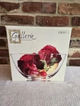 Luigi Bormioli Gallerie 9 Glass Bowl Original Box Salad, Serving Italy. Fixed Price $17.50.