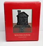 Everything Winter House Christmas Stocking Holder Antiqued Polyresin. Fixed Price $12.99.
