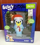 Bluey 6.5 Ft Light-up Inflatable Santa Hat Holiday Christmas Yard Gemmy Display. Fixed Price $69.99.