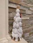 Ashland Ceramic White Gingerbread Forest Christmas Tree Tabletop Decor 13 Inch. Fixed Price $24.99.