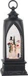 Eldnacele 12 Christmas Globe Lantern Snowman With Music & Timer, Usb. Fixed Price $26.49.