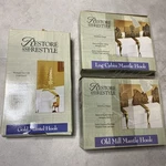 (3) Nos 1997 Restore & Restyle Brass Christmas Stocking Holders Mantle Hook Vtg. Fixed Price $79.99.